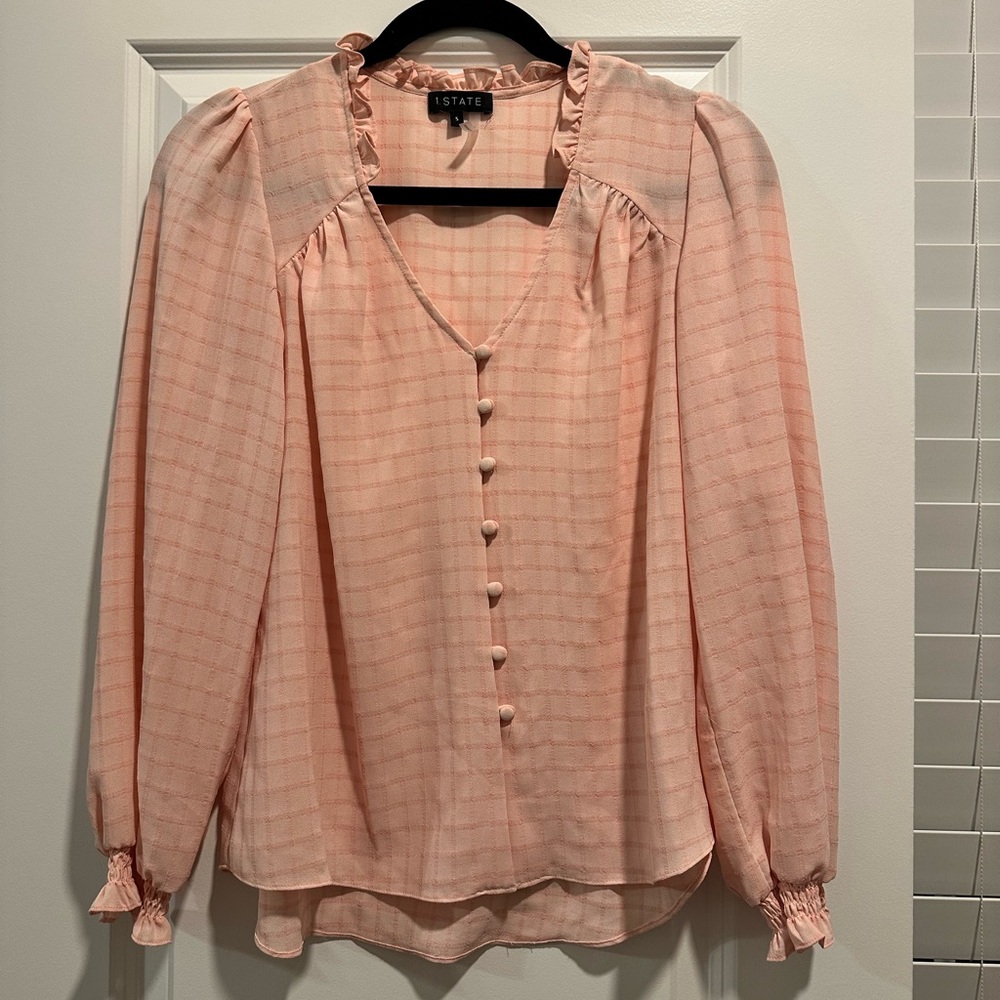 1. State Pink Women's Top